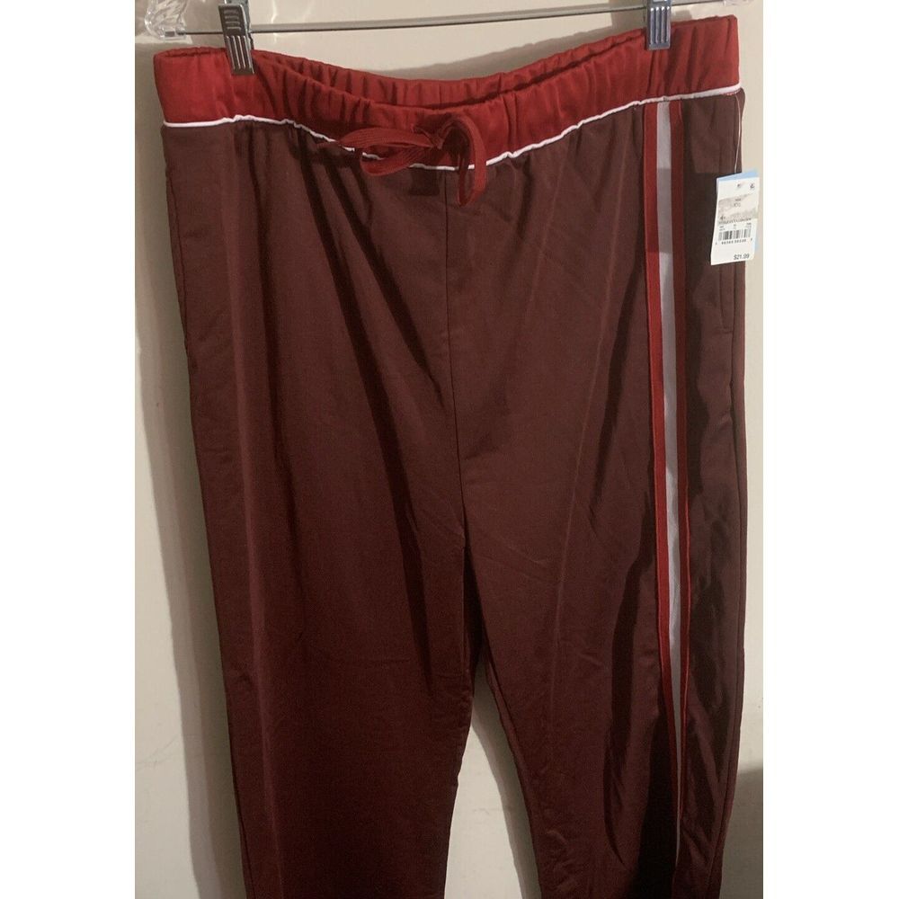 Women's Coca Cola Graphic Wide Leg Track Pants Size XXL
